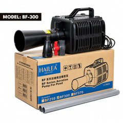 BF Series Pond Aeration Pump, High-Flow Pond Pump for Koi Ponds, Fish Ponds & Water Features, Energy-Efficient Air Circulation Pump with 3 Size Options
