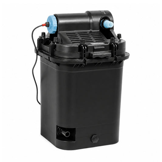 BIO-FILTER 955 Pond Filter, Biological & Mechanical Filtration System for Koi and Garden Ponds, Outdoor Water Filter for Clearer, Healthier Pond Water