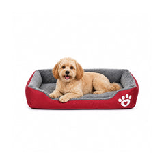 Pet bed with Soft plush, Low entry, Portable and Lightweight, 73 cm Cozy indoor lounger for small Dogs and Cats, Pet cushion with Raised sides, Comfortable, Warm, Washable & Breathable Pet Sofa