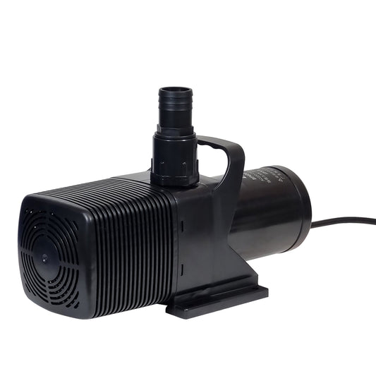 Multi-System Pond Pump with Nozzles & Convenient Handle, Submersible Water Pump for Ponds, Aquariums, Waterfalls and Fountains, High-Flow Circulation Pump (SP606)