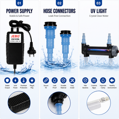 JEBO WATER STERILIZER UV-H13/UV-H24/UV-H36