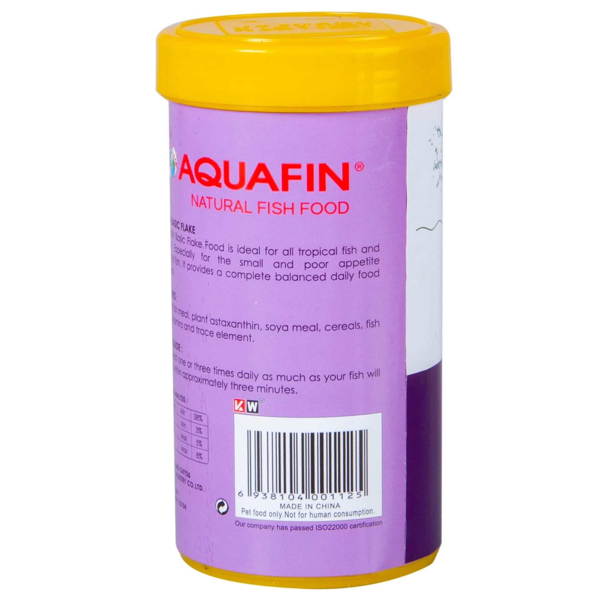 Aquafin Basic Flake ,Complete balanced daily food for all fishes