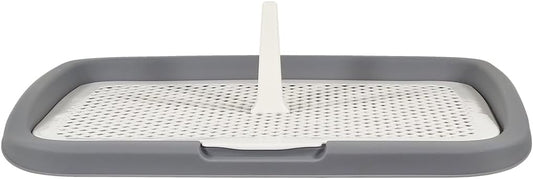 Pet potty training for Small to Medium dogs, Durable plastic dog training tray with Column and Detachable grid design, Sturdy indoor/outdoor pet toilet, Easy to clean 48 cm