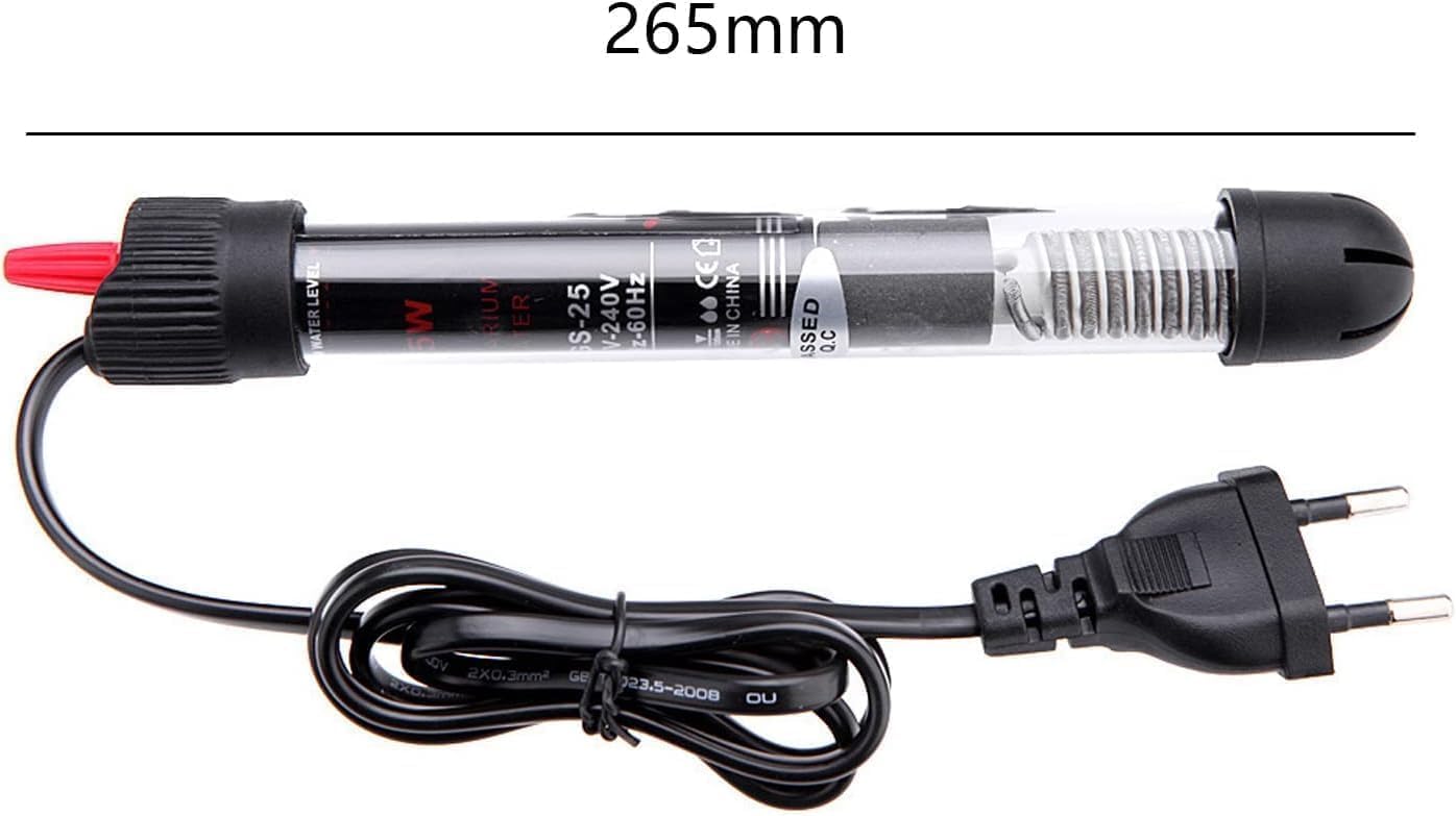 Aquarium Heizung 60L 50W, mit Temperaturanzeige Heizstab Aquarium für Fischtanks und Aquarium