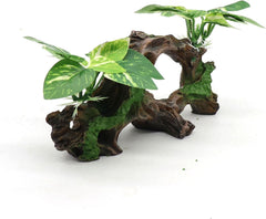 Aquarium Driftwood for Fish Tanks & Reptile Terrariums, Safe Fish Tank Decoration, Easy to Clean Aquarium Decor Accessories, Betta Fish Tank (6.4“*4”*2.4“)