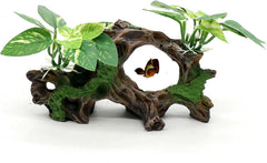 Aquarium Driftwood for Fish Tanks & Reptile Terrariums, Safe Fish Tank Decoration, Easy to Clean Aquarium Decor Accessories, Betta Fish Tank (6.4“*4”*2.4“)