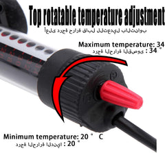 Aquarium Heizung 60L 50W, mit Temperaturanzeige Heizstab Aquarium für Fischtanks und Aquarium