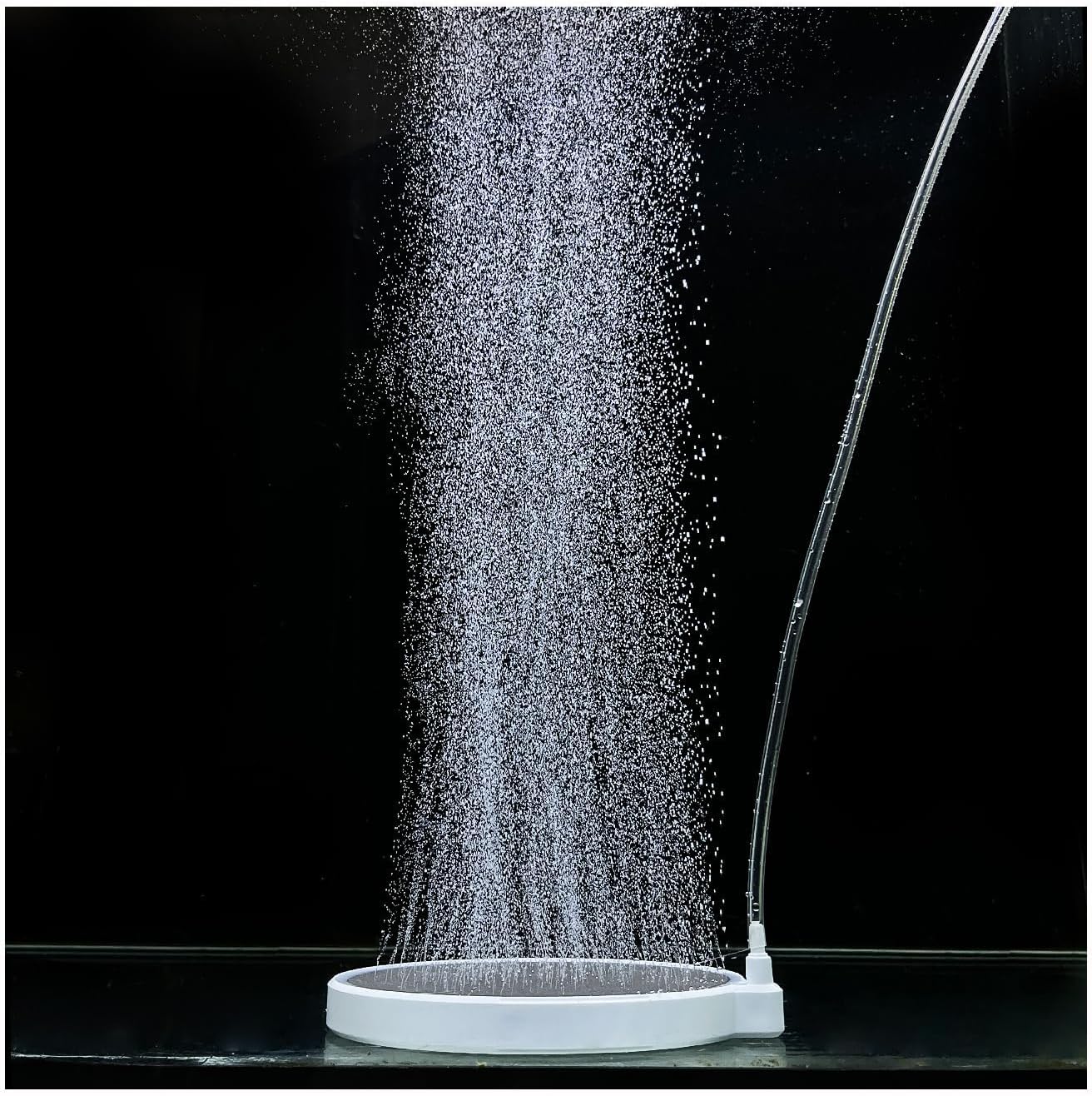 Aquarium Air Stone Bubbler, 3.2 Inch Nano Diffuser for 30-70 Gallon Fish Tank, Efficient Quiet Aerator Enhances Dissolved Oxygen, Ideal for 60-120cm Aquariums, (Air Pumps Not Included)