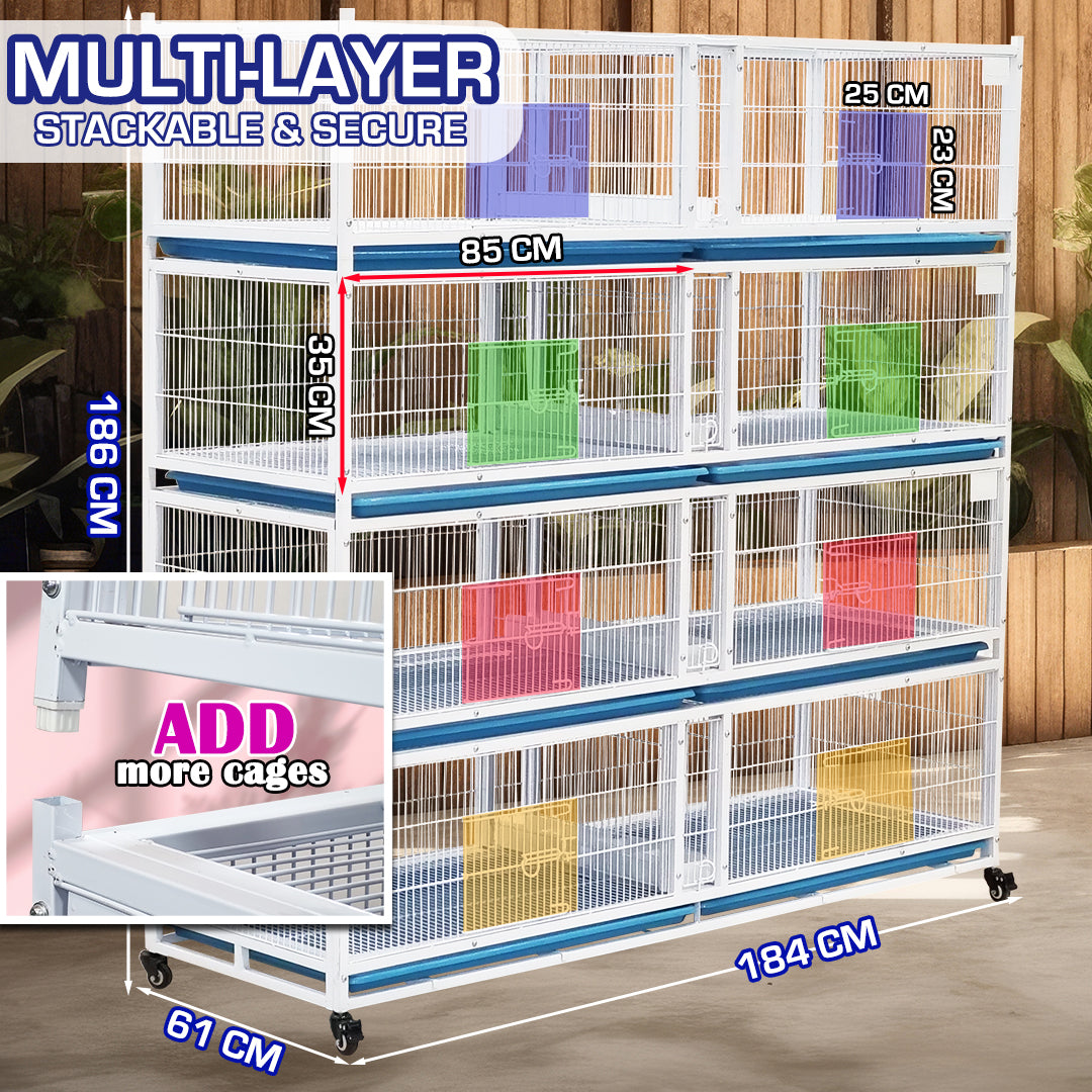 Partition Cage, Large Bird Cage and Breeding Cage