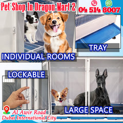 Pet Partition Cage with Wheels, Multi-Compartment Stackable Pet Kennel for Dogs, Cats & Rabbits, Heavy Duty Modular Pet Boarding Cage, Indoor Pet Enclosure, Veterinary Recovery Cage, Pet Isolation Housing System.