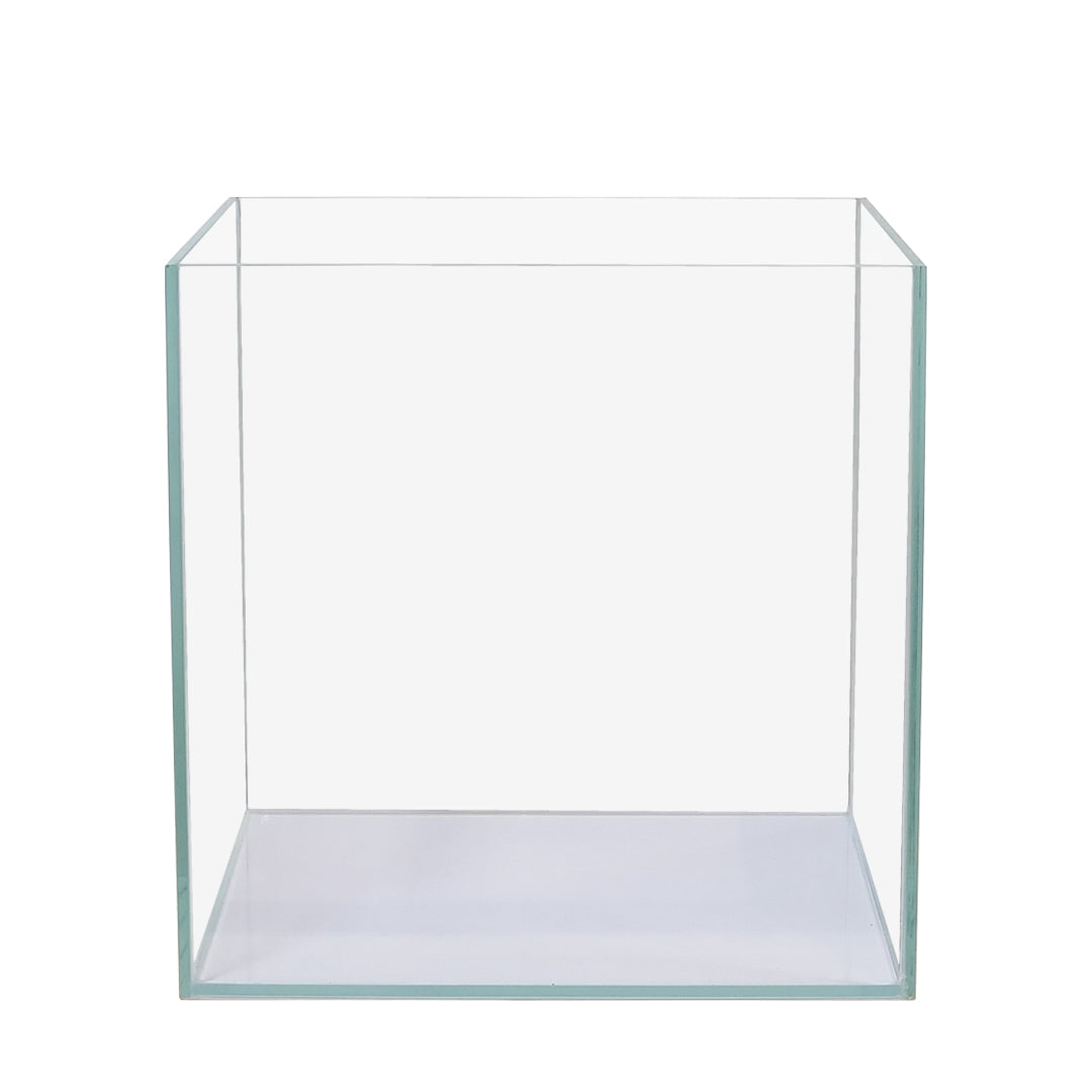 Ultra Clear Rimless Glass Aquarium Tank, Transparent Fish Tank for Freshwater & Saltwater Aquariums, Crystal Clear Glass Display Tank for Betta Fish, Shrimp, Aquascaping & Home Office Decor (27 L/15L)