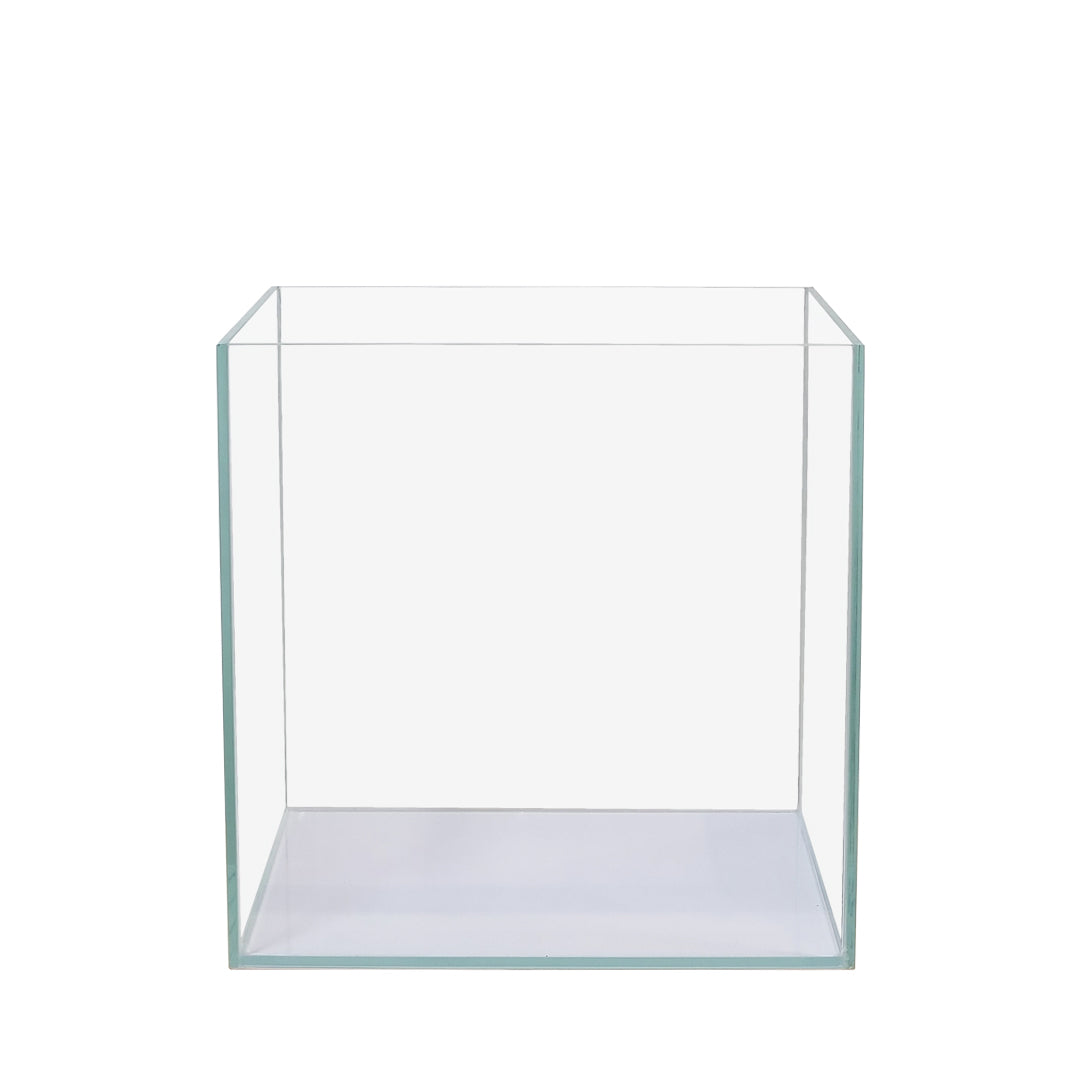 Ultra Clear Rimless Glass Aquarium Tank, Transparent Fish Tank for Freshwater & Saltwater Aquariums, Crystal Clear Glass Display Tank for Betta Fish, Shrimp, Aquascaping & Home Office Decor (27 L/15L)