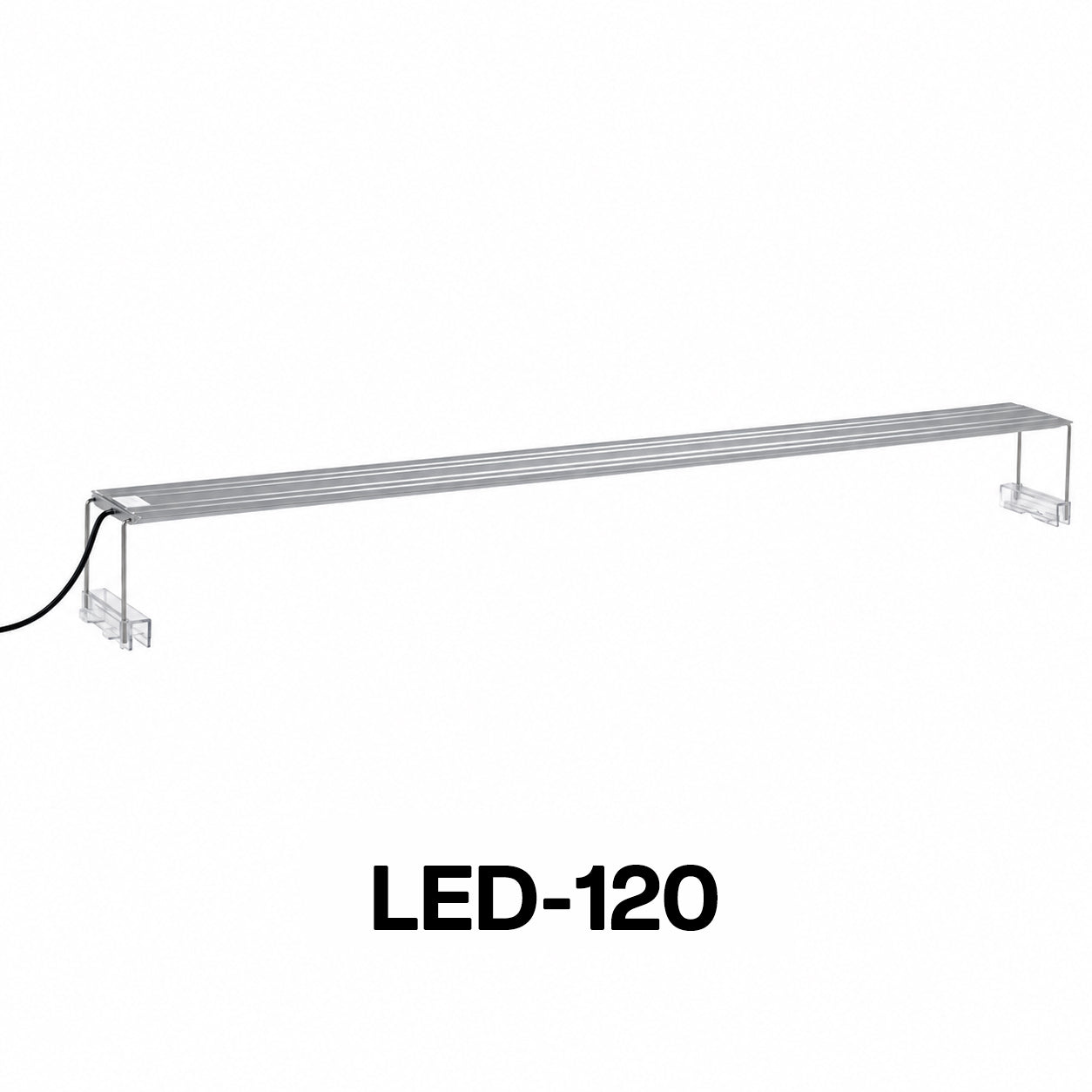 LED Aquarium Light for Fish Tanks, White LED Aquarium Lighting with Adjustable Extendable Brackets for Freshwater Aquariums, 4 Size Options