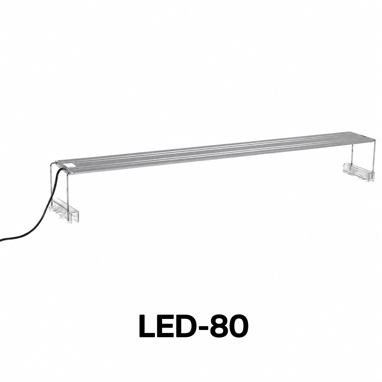 LED Aquarium Light for Fish Tanks, White LED Aquarium Lighting with Adjustable Extendable Brackets for Freshwater Aquariums, 4 Size Options