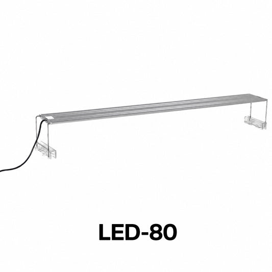 LED Aquarium Light for Fish Tanks, White LED Aquarium Lighting with Adjustable Extendable Brackets for Freshwater Aquariums, 4 Size Options