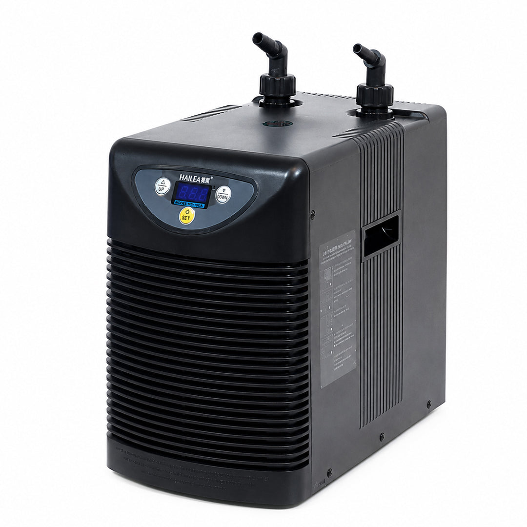 Pond Chiller HC-150A, Digital Water Cooling System for Koi Ponds, Fish Ponds & Aquaculture, Adjustable Temperature Control