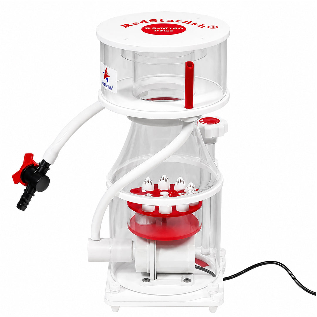 RedStarfish RS-M150 PLUS Protein Skimmer for Saltwater Aquariums – Internal Reef Aquarium Protein Skimmer with Needle Wheel Pump, Efficient Foam Fractionator for Marine Tanks, Quiet High-Performance Filtration
