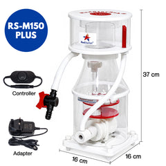 RedStarfish RS-M150 PLUS Protein Skimmer for Saltwater Aquariums – Internal Reef Aquarium Protein Skimmer with Needle Wheel Pump, Efficient Foam Fractionator for Marine Tanks, Quiet High-Performance Filtration