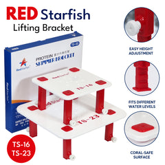 Protein Skimmer Bracket Adjustable Aquarium Mounting Stand for Marine Reef Saltwater Fish Tanks, Water Level Adjustment Holder, Stable Acrylic Support Rack