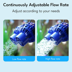 SUNSUN JVP-231 Wave Maker, Dual-Head Aquarium Circulation Pump for Freshwater & Marine Tanks, Powerful Water Flow
